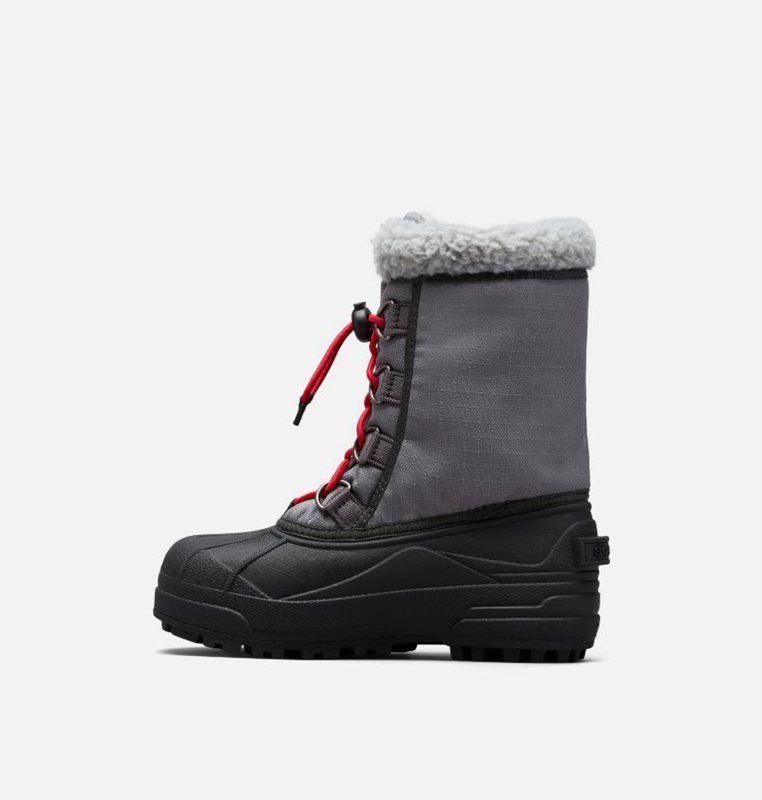 Kids Snow Boots Grey/Black - Sorel Youth Cumberland™ - 870-CBTLIZ